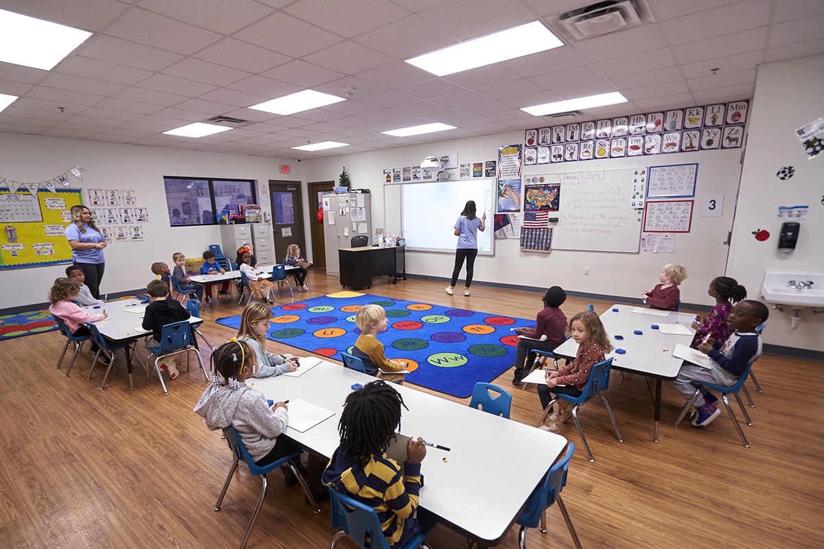 15,000 Sq. Ft. Of Classroom Space For Your Child To Love