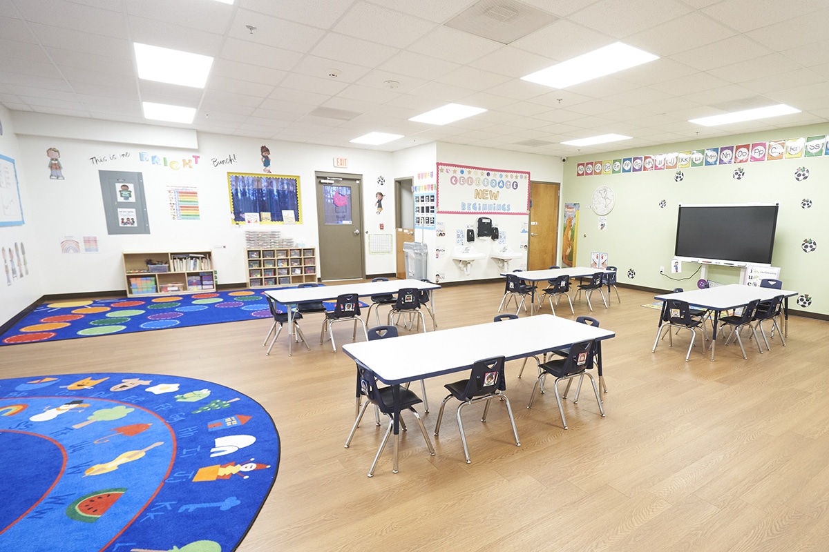 18 Spacious Classrooms Set Up Learning & Fun